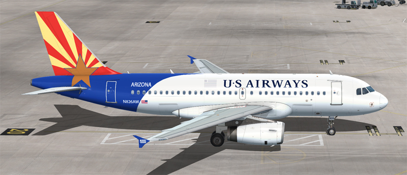 More information about "US Airways A319 IAE N826AW Arizona"