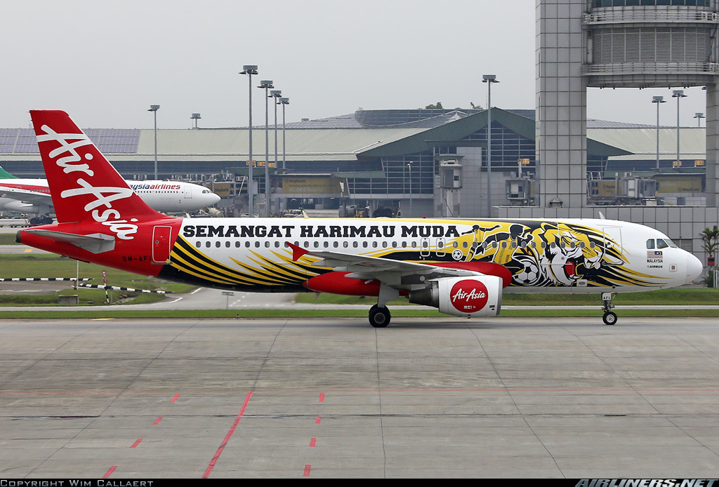 More information about "Airbus A320 Air Asia 9M-AFI "Semangat Harimau Muda""