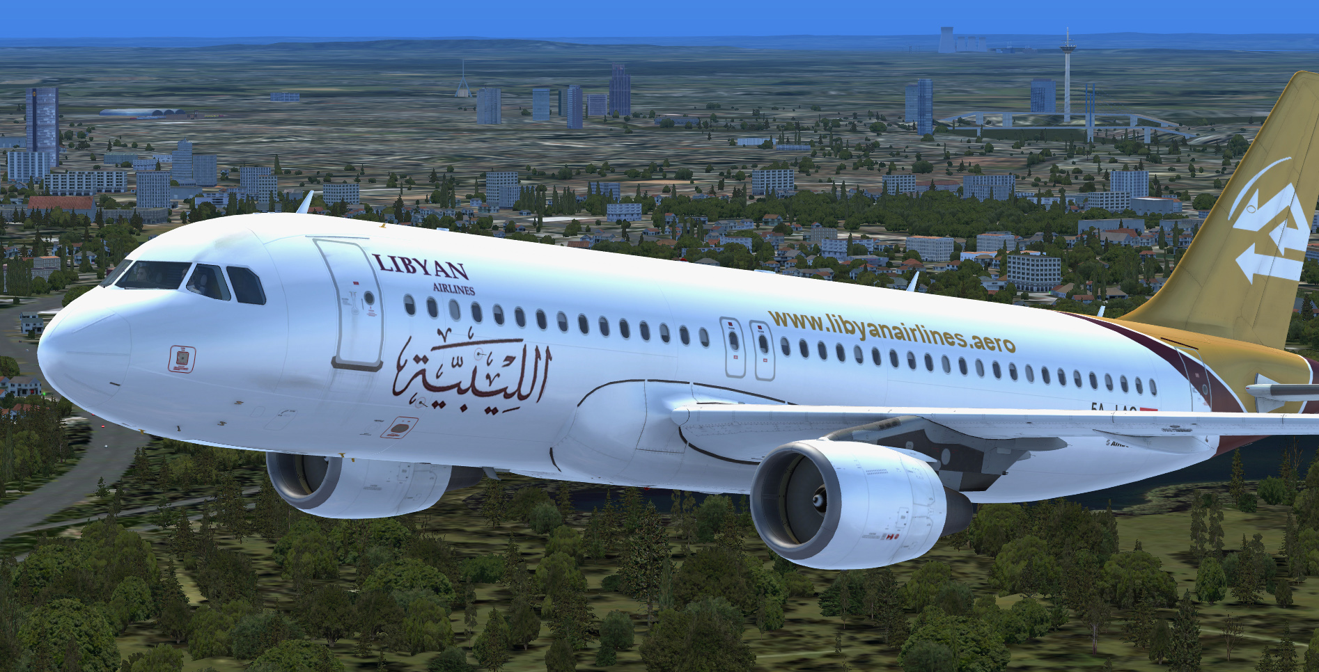 More information about "A320-214 CFM Libyan Airlines"