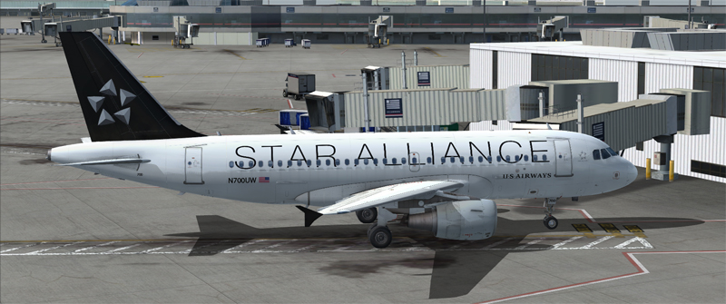 More information about "US Airways A319 CFM N700UW Star Alliance"