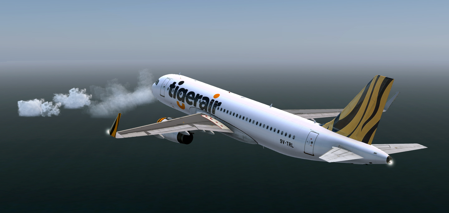 More information about "Airbus A320 IAE Sharklet Tigerair Singapore"
