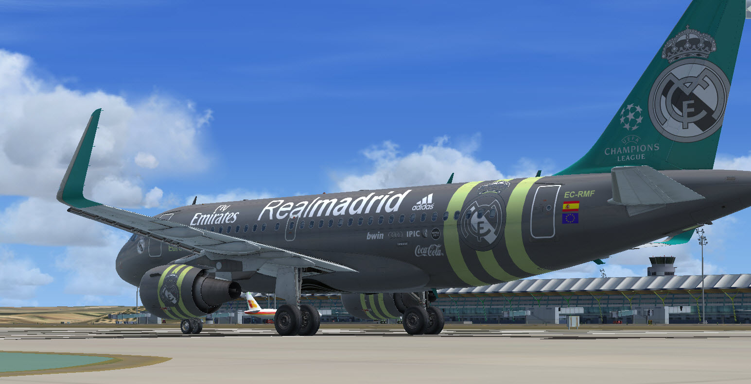 More information about "Aerosoft Airbus A319 Realmadrid fictional"