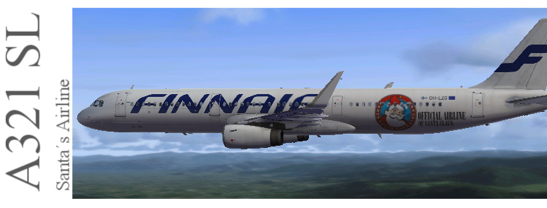 More information about "Finnair A321 Santa Claus Airliner"