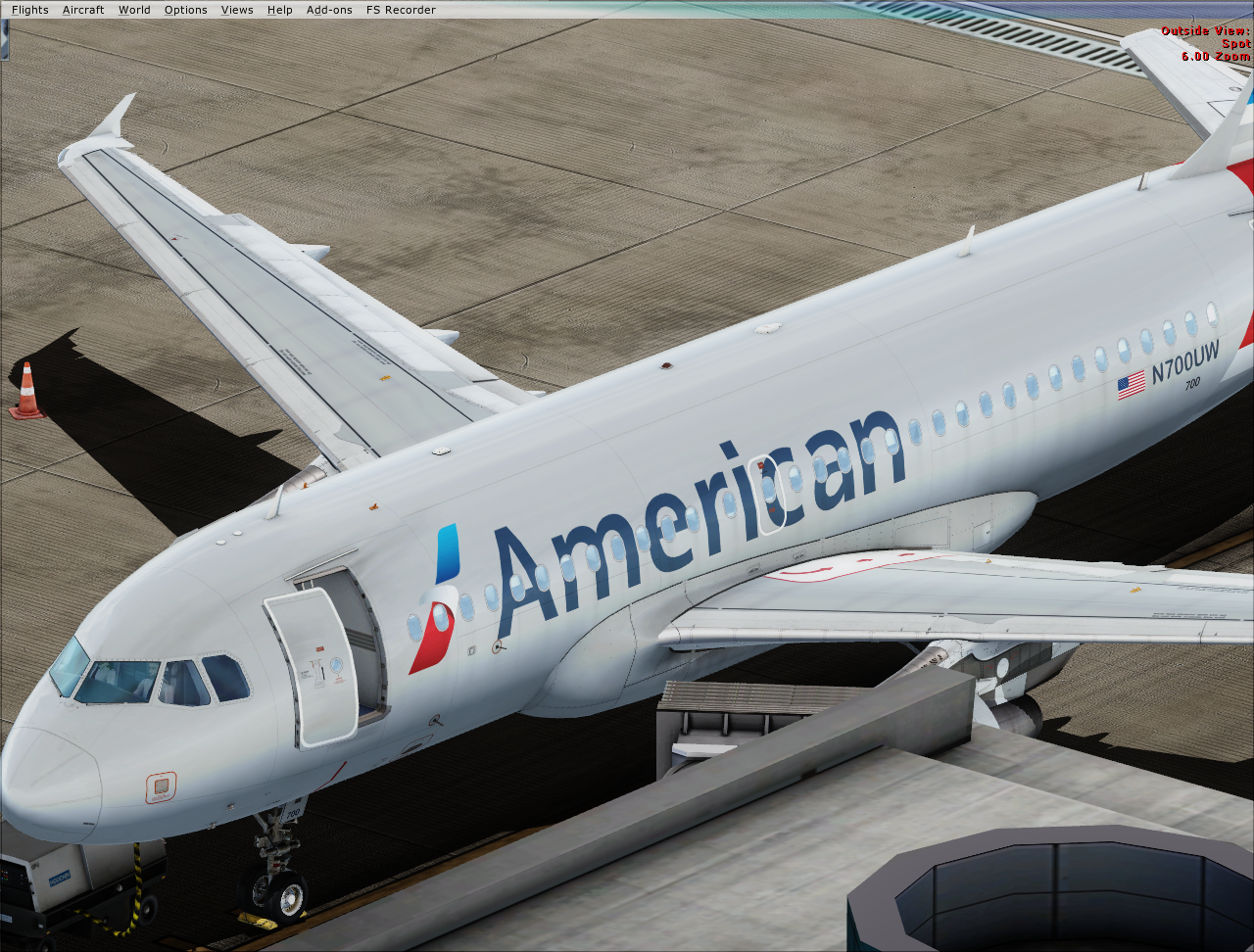 More information about "American Airlines N700UW Airbus A319-112 (Non-sharklet)"