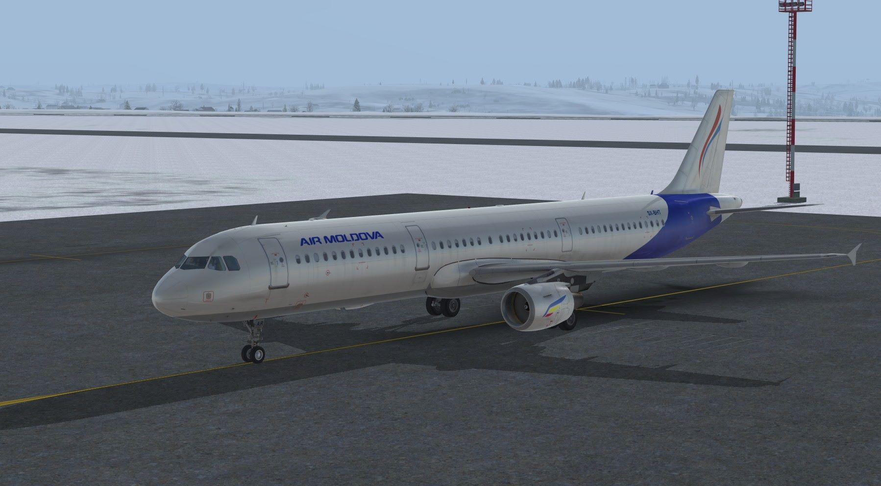 More information about "Air Moldova Airbus A321-200 Livery for Aerosoft Airbus A321 (FSX)"