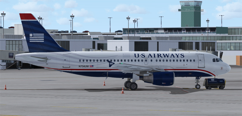 More information about "US Airways A319 CFM N754UW"