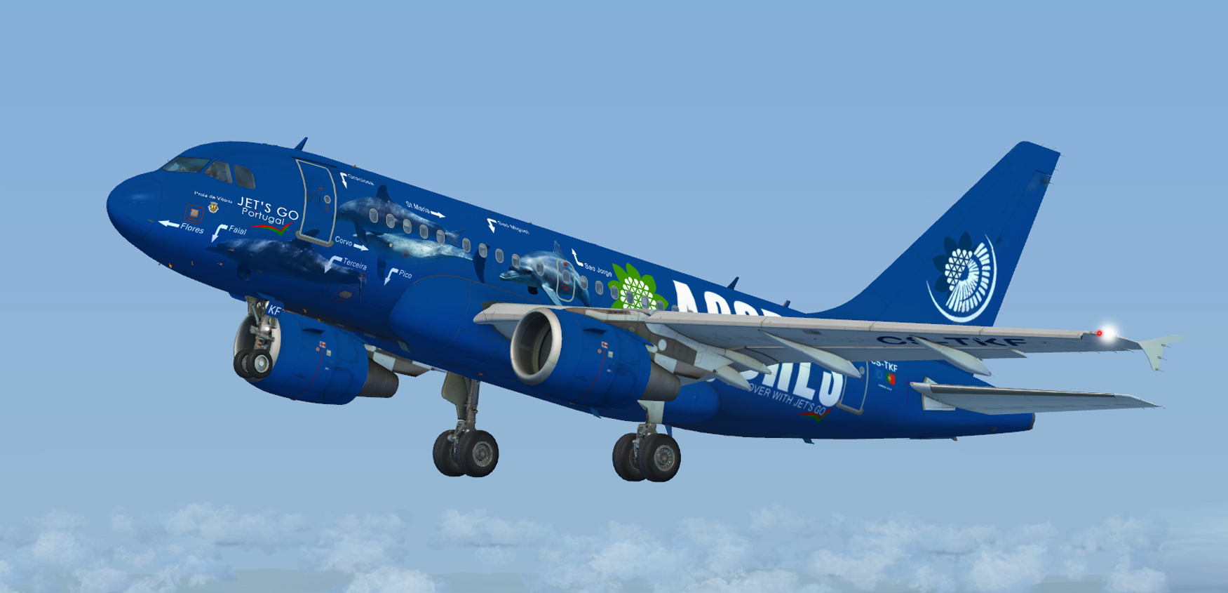 More information about "Airbus A318 CFM Jets Go CS-TKF Special Edition ACORES"