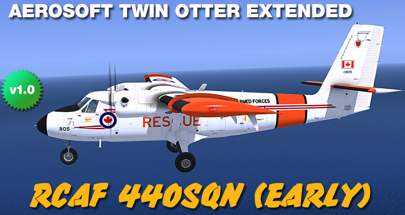 More information about "TwinOtter Extended RCAF ( Early ) 3B-P/100"
