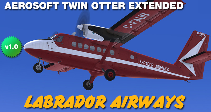 More information about "TwinOtter Extended Labrador Airways 3B-P/100"