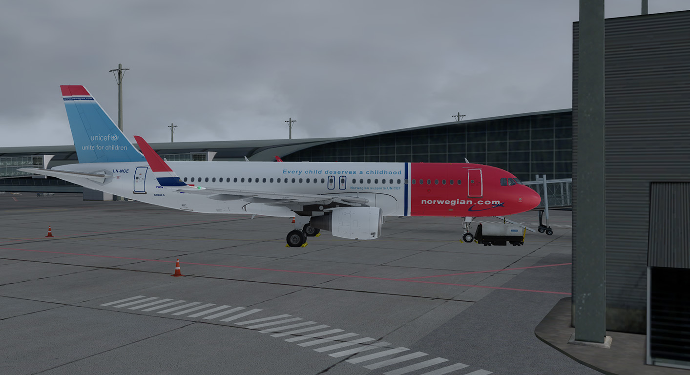 More information about "Airbus A320 Sharklets CFM Norwegian Unicef"