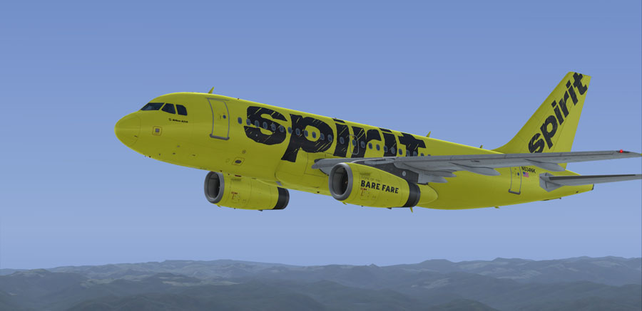 More information about "Spirit Airlines "Bare Fare" N534NK"