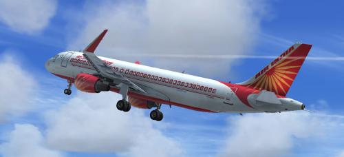 More information about "Air India VT-EXA A320 CFM Sharklets"