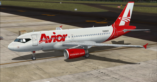 More information about "Airbus A319 IAE Avior Airlines YV3317 (Fictional)"