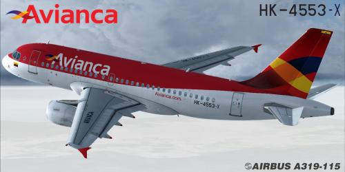 More information about "Avianca Colombia Airbus A319-115 HK-4553 & HK-4553-X"