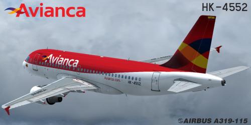 More information about "Avianca Colombia Airbus A319-115 HK-4552"