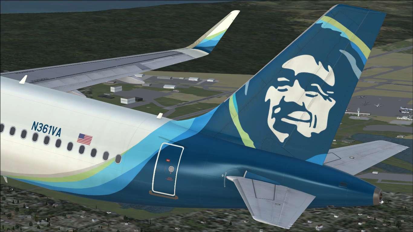 Alaska Airlines N361AV Airbus A320 CFM