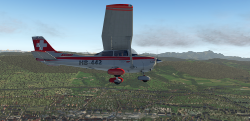 More information about "Switerland Livery Cessna 172"