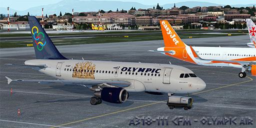 Olympic Air Airbus A318-111 SX-ANT