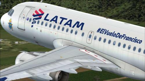 More information about "LATAM Chile "#ElVueloDeFrancisco" CC-CPO Airbus A319 IAE"