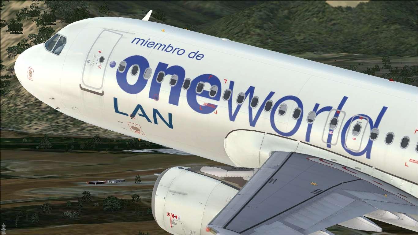 LAN Airlines "oneworld" CC-BAC Airbus A320 IAE