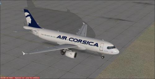 More information about "Airbus A320-216 F-HZDP Air Corsica (Zorro Mask) for Aerosoft A320CFM X"