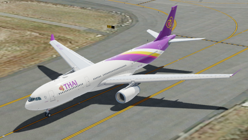 More information about "Thai Airways A330-300 Livery Pack"