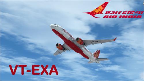 More information about "Air India VT-EXA Sharklets HD"
