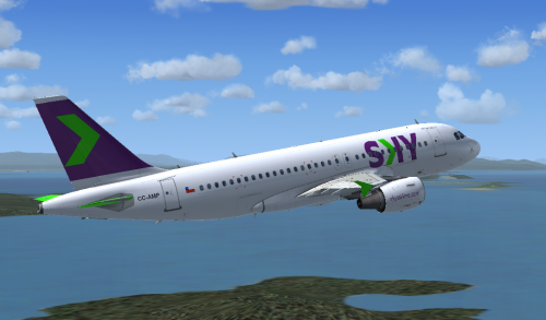 More information about "SKY Airline Airbus A319 CC-AMP new livery"