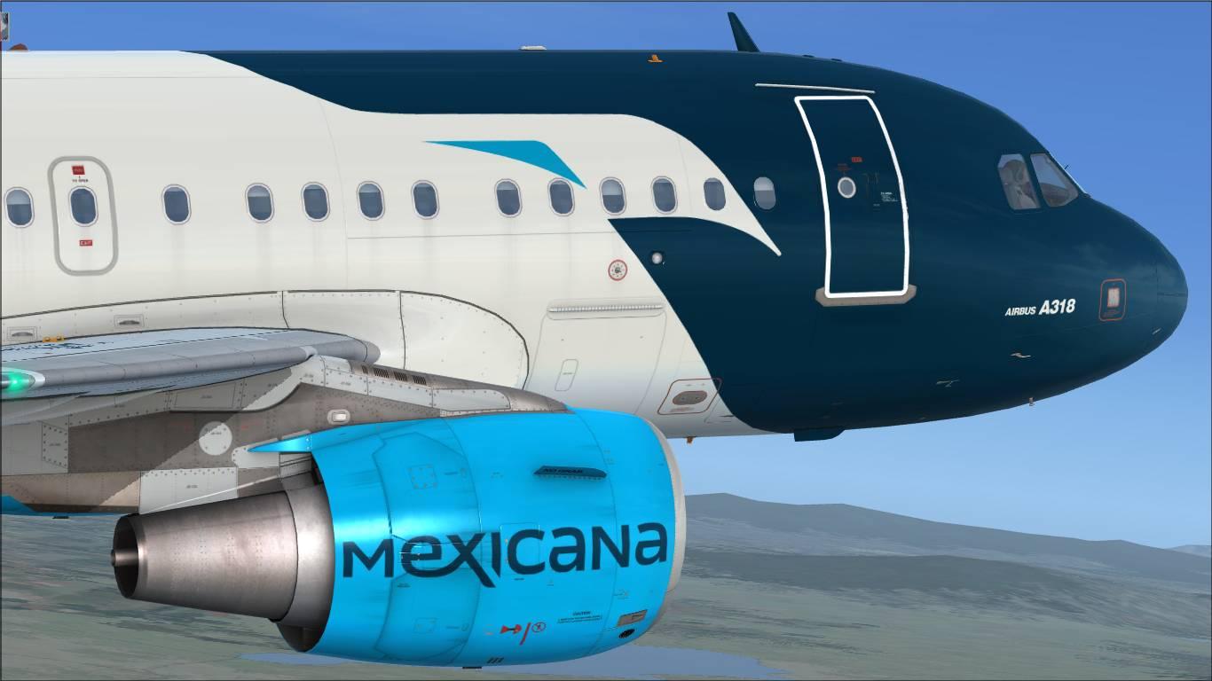 Mexicana de Aviacíon XA-UBZ Airbus A318 CFM