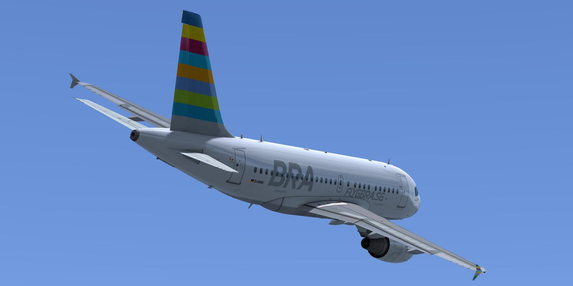 BRA Braathens Regional Airlines Airbus A318-111 CFM