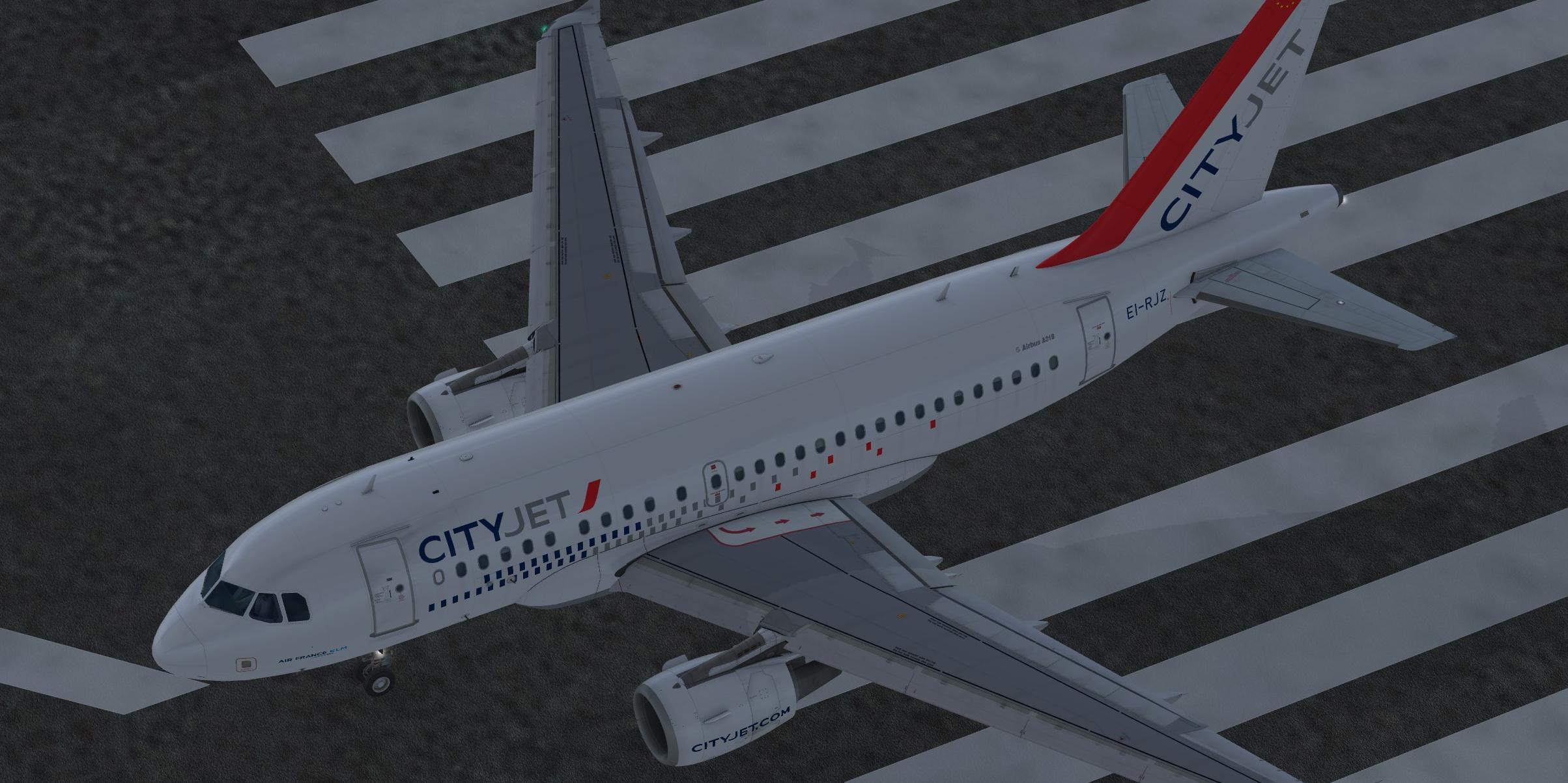 CityJet (fictional) Airbus A318-111 CFM