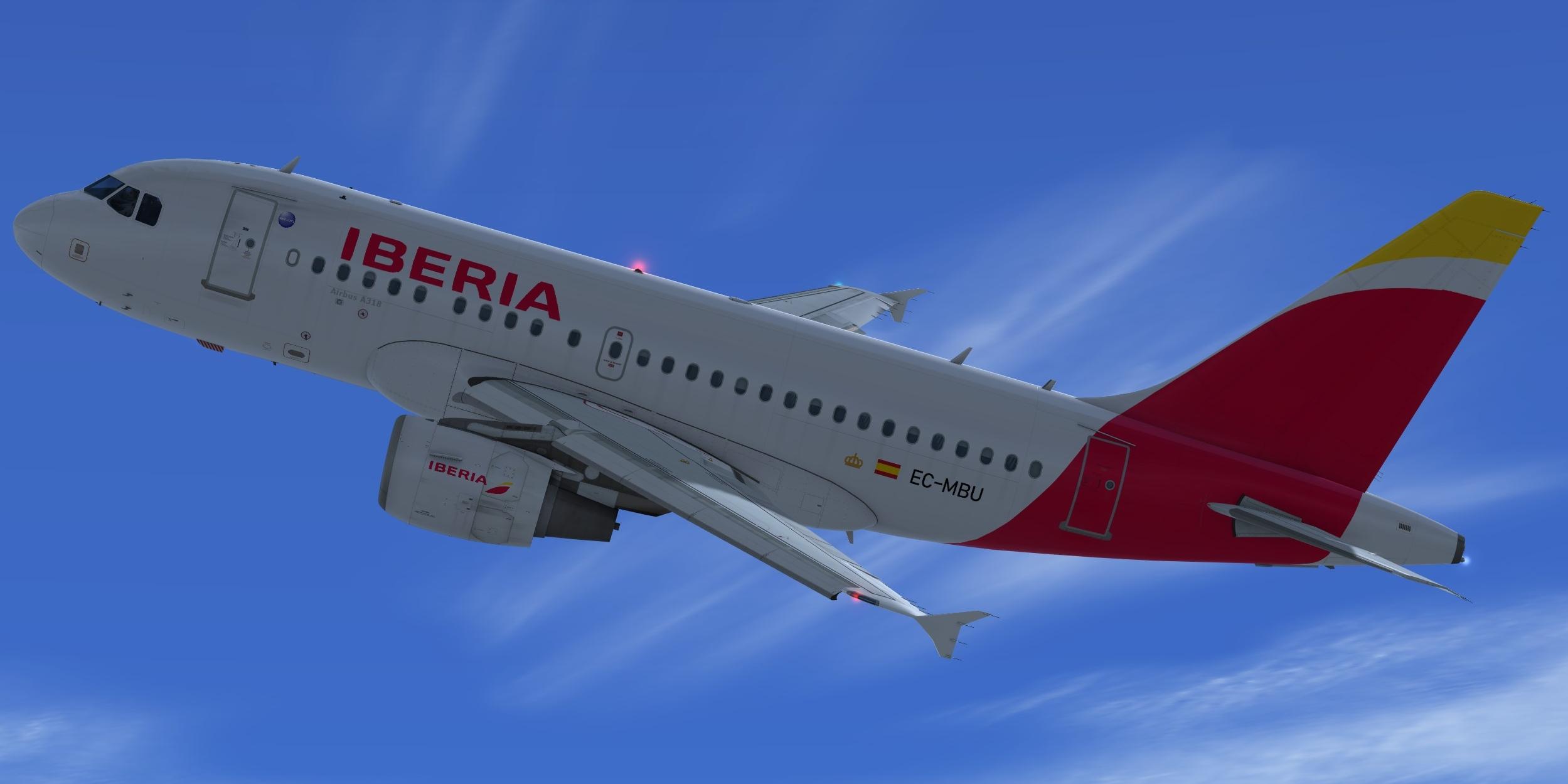 IBERIA (fictional) Airbus A318-111 CFM