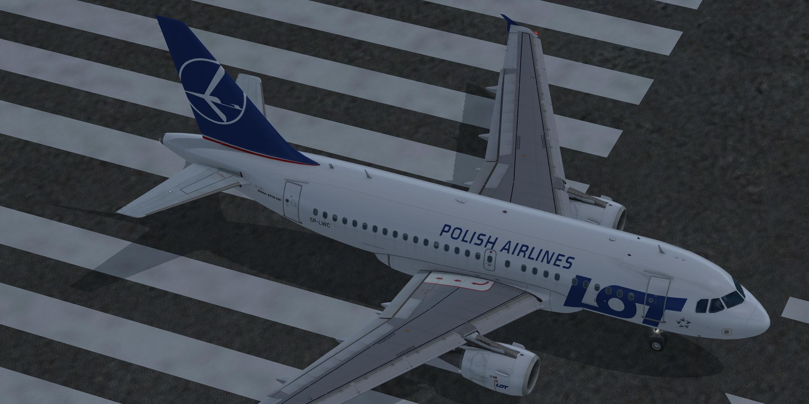 LOT Polish Airlines (fictional) Airbus A318-111 CFM