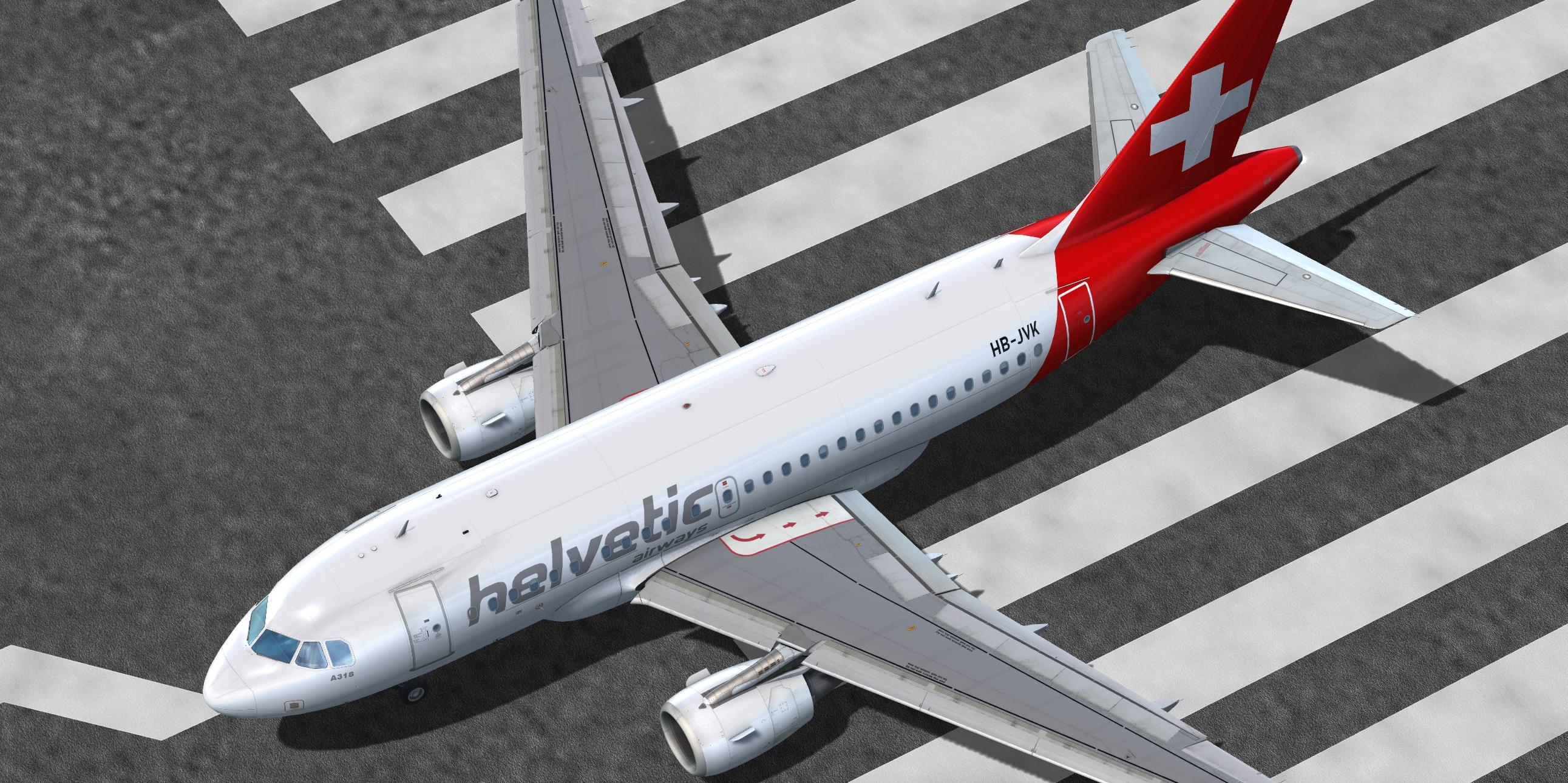 Helvetic Airways (fictional) Airbus A318-111 CFM