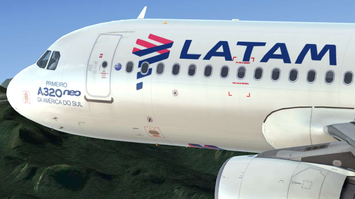 LATAM Airlines Brasil PT-TMN Airbus A320 CFM