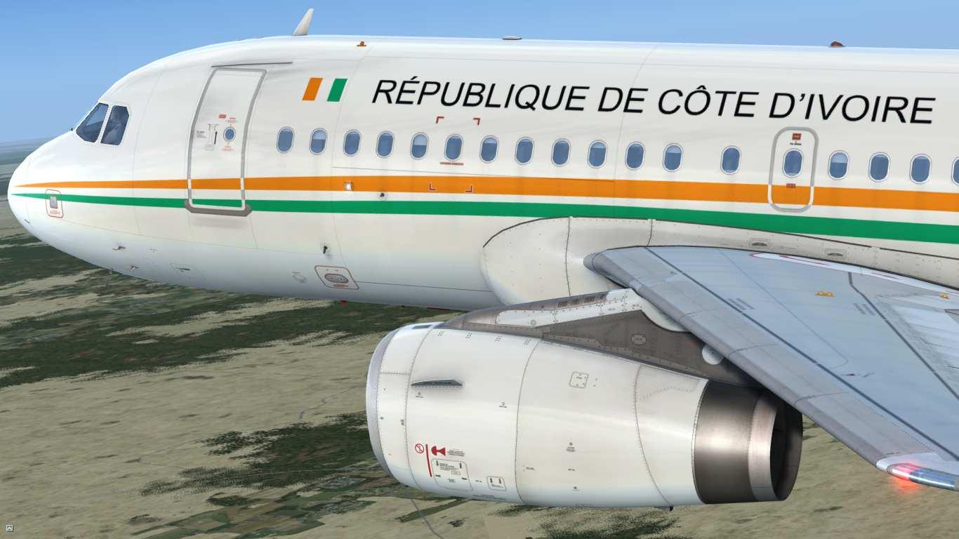 Côte D'Ivoire Government TU-VAS Airbus A319CJ IAE