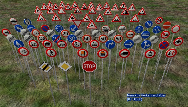 More information about "Nemolus Verkehrsschilder / Nemolus Traffic Signs"