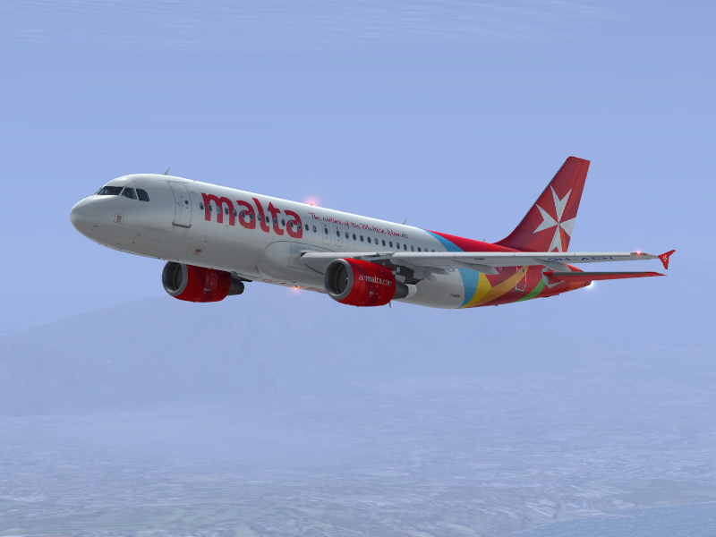 More information about "Airbus X A320 AIR MALTA 9H-AEN (new color)"