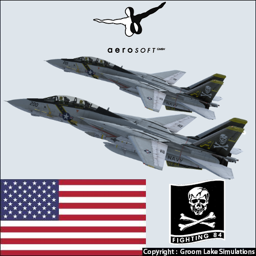 More information about "VF-84 Jolly Rogers 2 Pack of 4 1979"