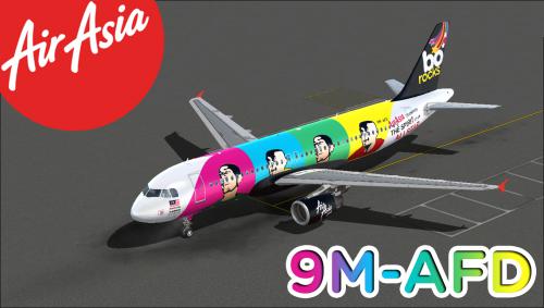 More information about "AirAsia A320 CFM 9M-AFD ALL STAR Livery HD"