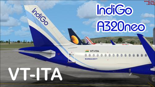 More information about "Indigo A320neo VT-ITA HD"