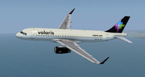 More information about "Volaris airbus A320 IAE XA-VLX sharklets"
