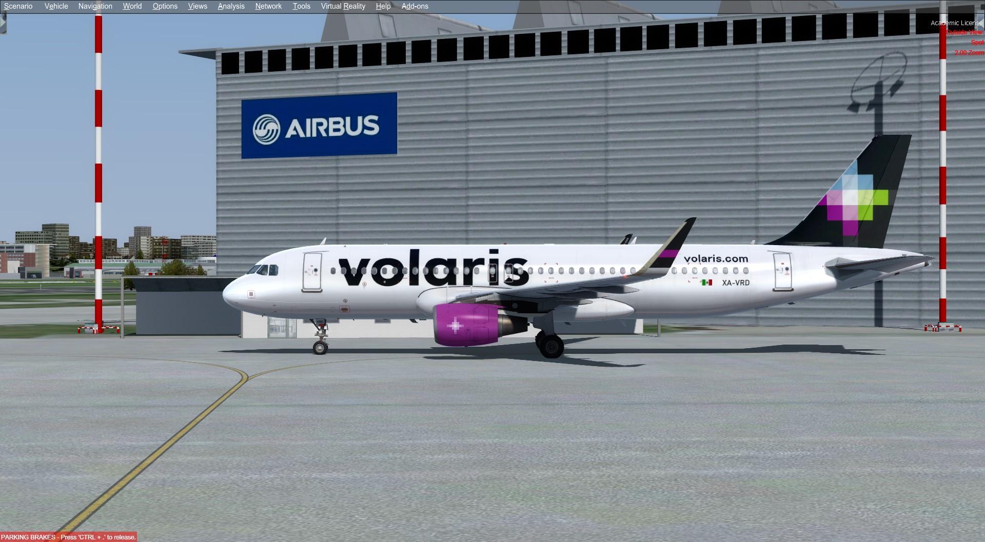 Aerosoft Airbus A320 NEO VOLARIS XA-VRD