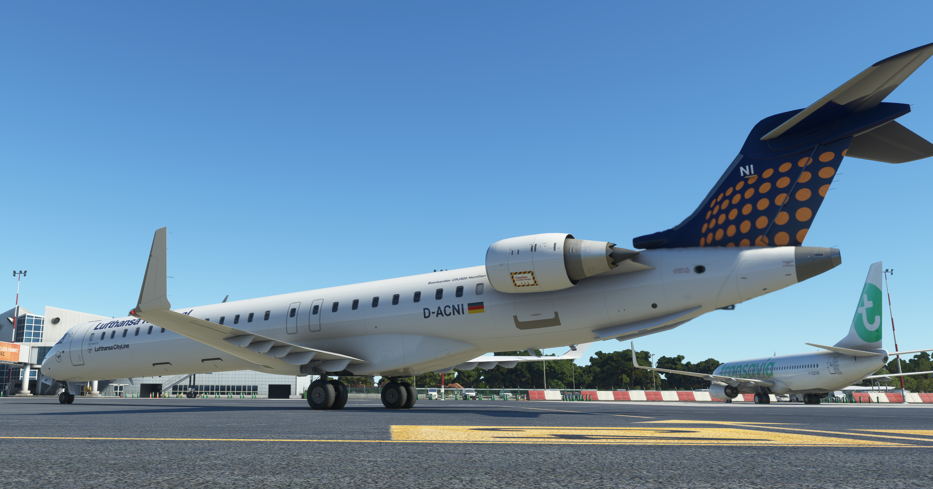 CRJ900 LUFTHANSA REGIONAL- D-ACNI - HIGH QUALITY- MSFS