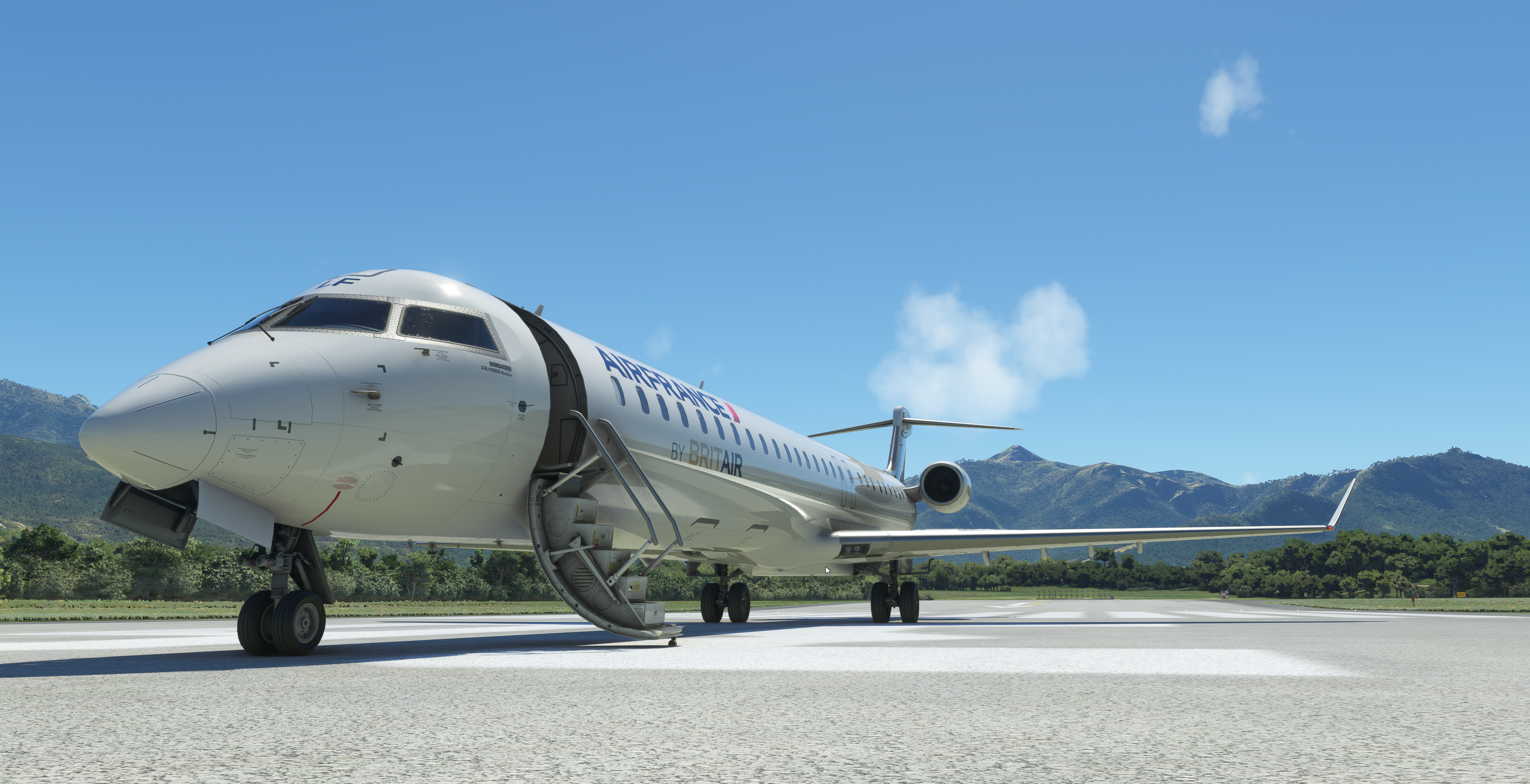 CRJ1000 - AIR FRANCE BY BRITAIR - F-HMLF- MSFS