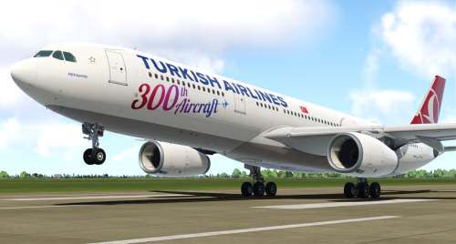 More information about "Turkish Airlines TC-LNC (300th Aircraft) Airbus A330-303"