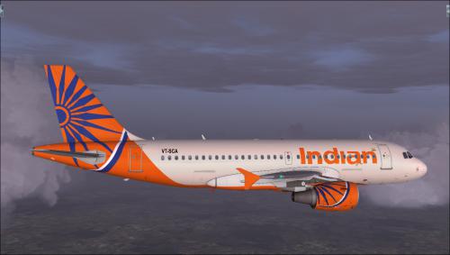 Indian Airlines A319 CFM HD