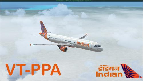 Indian Airlines A321 CFM  VT-PPA Old Livery HD