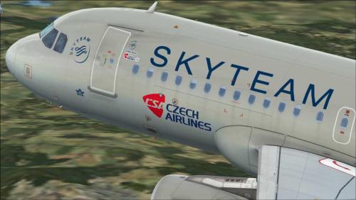 More information about "Czech Airlines "SkyTeam" OK-PET Airbus A319 CFM"