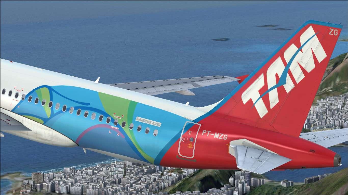 TAM "Rio 2016" PT-MZG Airbus A320 IAE